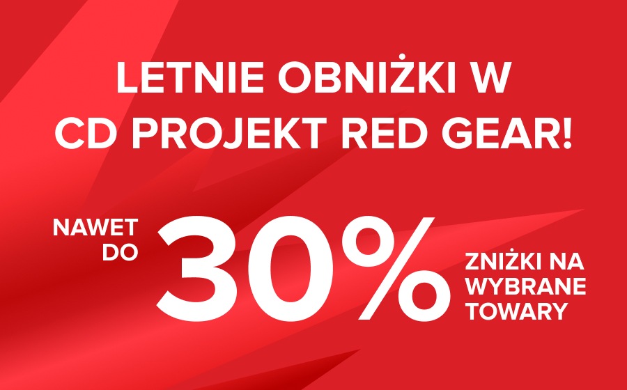 Letnie obniżki w CD PROJEKT RED GEAR!