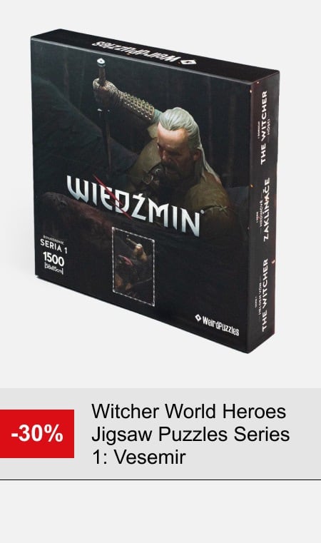 Witcher World Heroes Jigsaw Puzzles Series 1: Vesemir