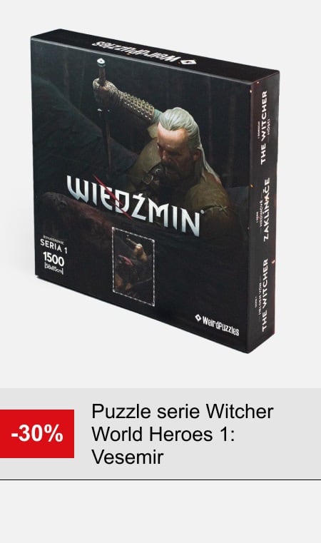 Puzzle serie Witcher World Heroes 1: Vesemir