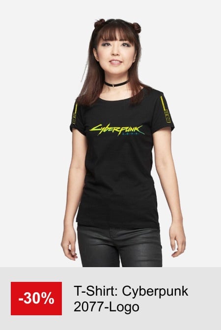 T-Shirt: Cyberpunk 2077-Logo