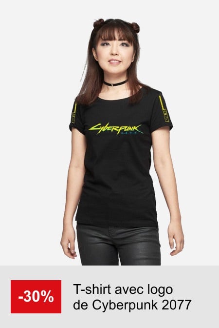 T-shirt avec logo de Cyberpunk 2077