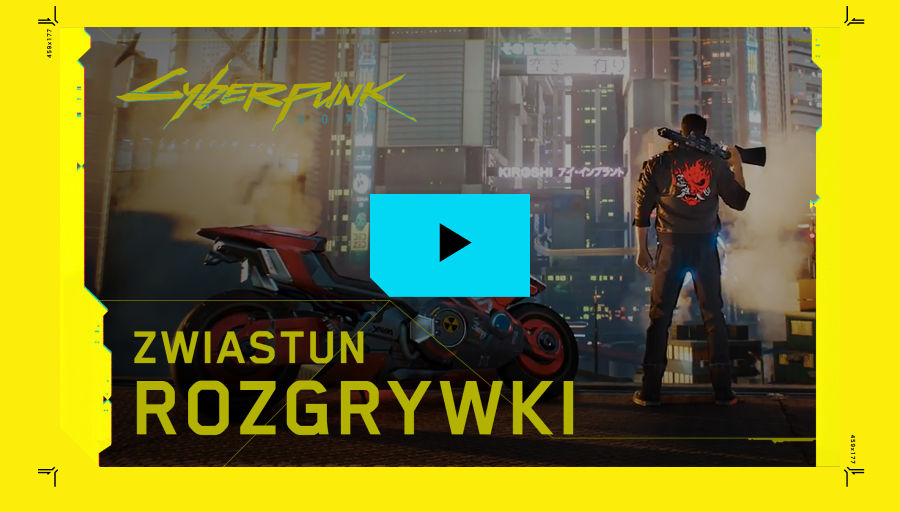 ZWIASTUN ROZGRYWKI CYBERPUNKA 2077 