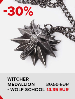 Witcher Medallion ‑ Wolf School