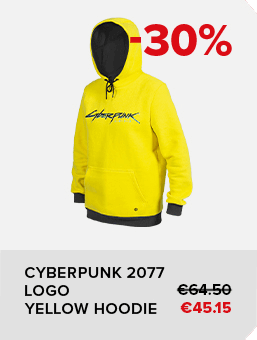 Cyberpunk 2077 Logo Yellow Hoodie